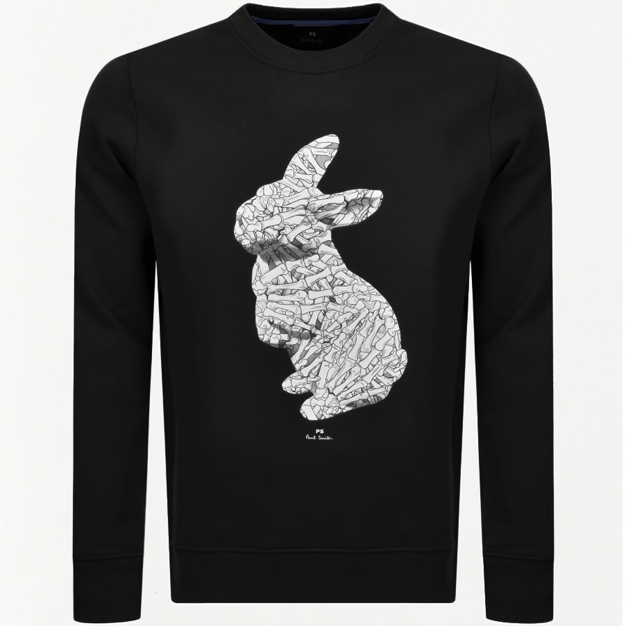 Alternative Image for ProductPS By Paul Smith Rabbit Sweatshirt Black1